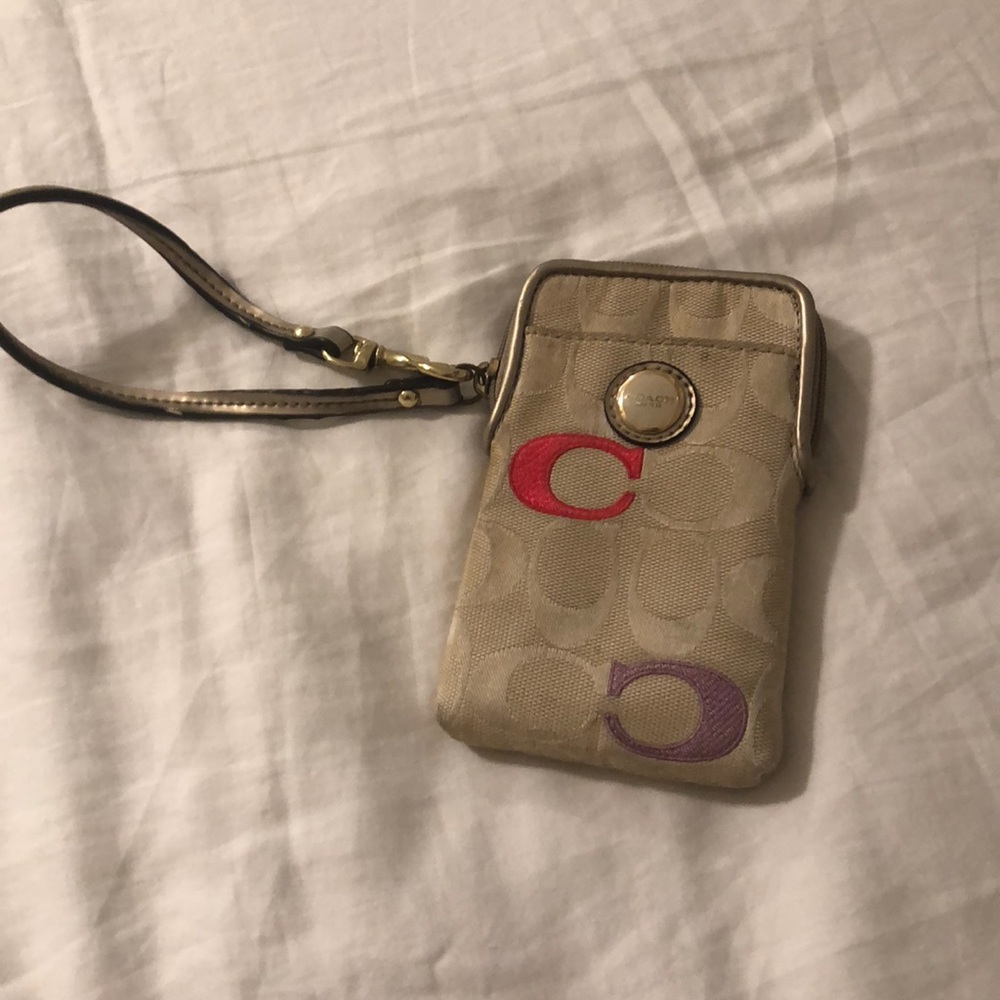 Coach Wristlet!